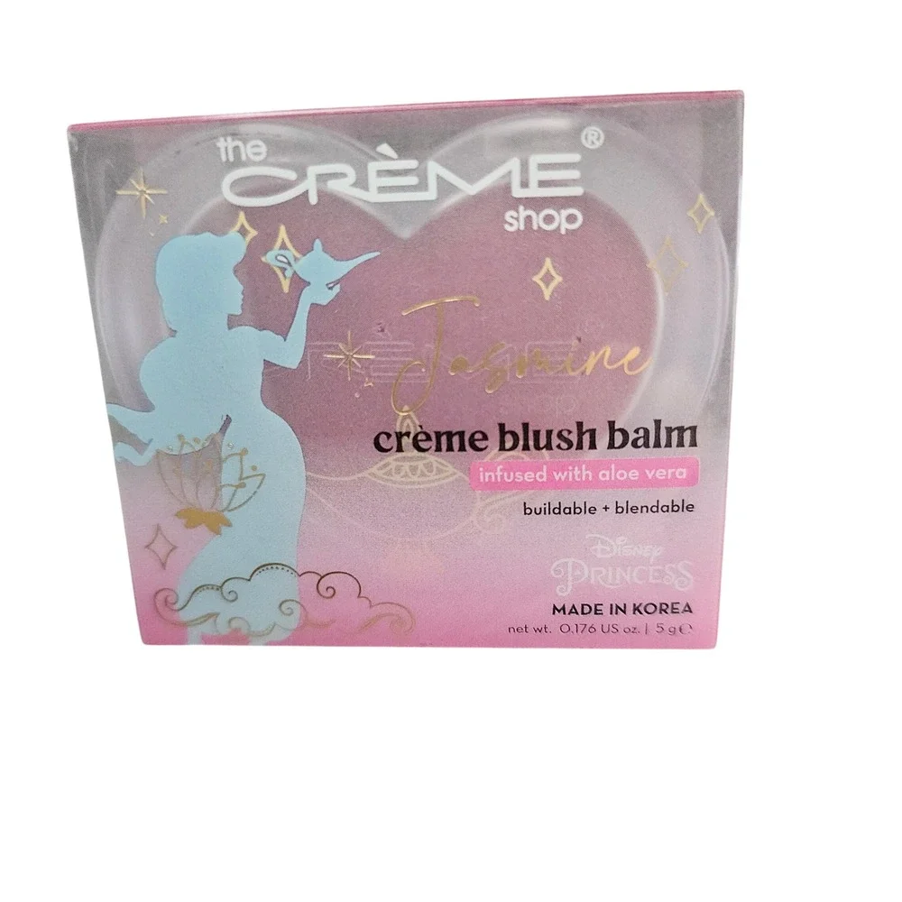 The Creme Shop Disney‎ Jasmine Creme Blush Balm Desert Romance Pink New